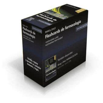 Rang Y Dale Flashcards De Farmacología Linio Colombia CO485BK1KO9Q3LCO