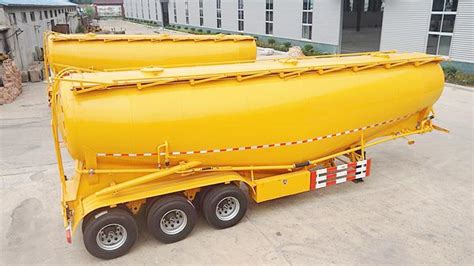 Tri Axle 60 CBM Cement Bulker Truck Trailer For Sale In Guyana TITAN