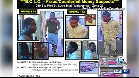 Police Looking For Men They Say Spent Counterfeit Money