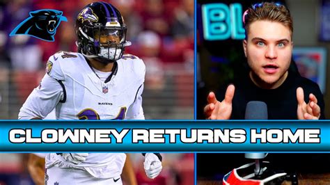 Clowney Back In Carolina Carolina Panthers Sign Jadeveon Clowney Youtube