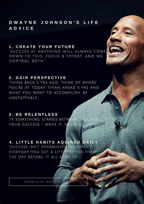 Life Motivation From The One And Only Dwayne The Rock Johnson