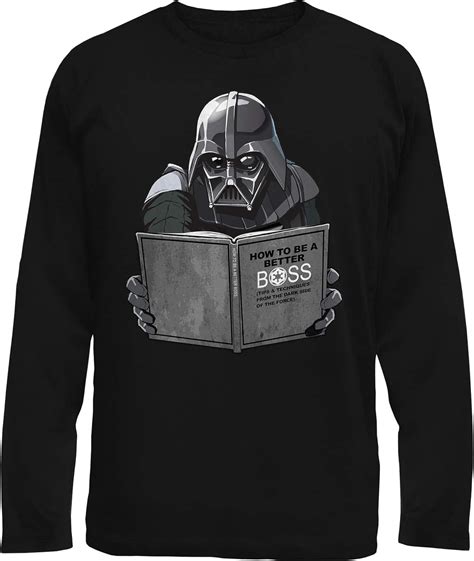 Star Wars Darth Vader Dark Side Empire Funny Humor Pun Adult Men S Graphic Long