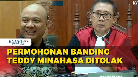 Permohonan Banding Teddy Minahasa Ditolak Tetap Penjara Seumur Hidup