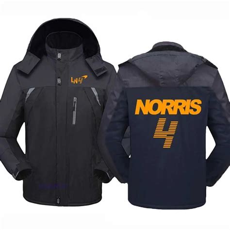 2023 Mens F1formula One Mclaren Team Fox Racing Winter Coat Lando