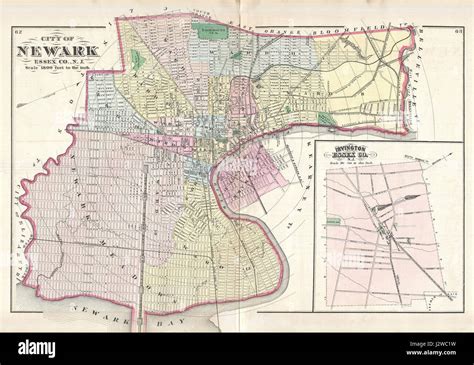 Map Of Newark Nj Neighborhoods