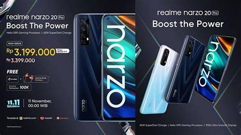 Harga Dan Spesifikasi Realme Narzo Dan Pro Resmi Dirilis Di