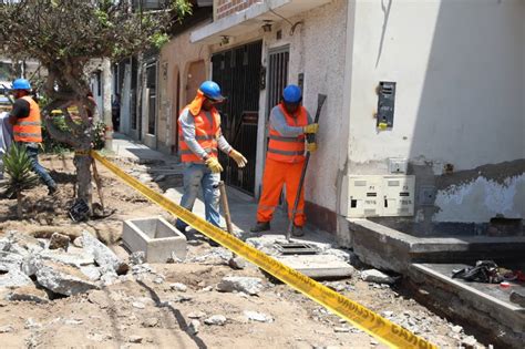 Trujillo Pistas veredas y sardineles de Rázuri son mejoradas por la