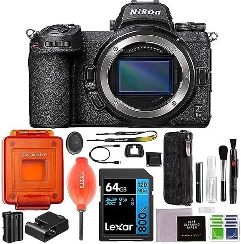 Amazon Nikon Z Ii Fx Format Mirrorless Camera Body Bundle With