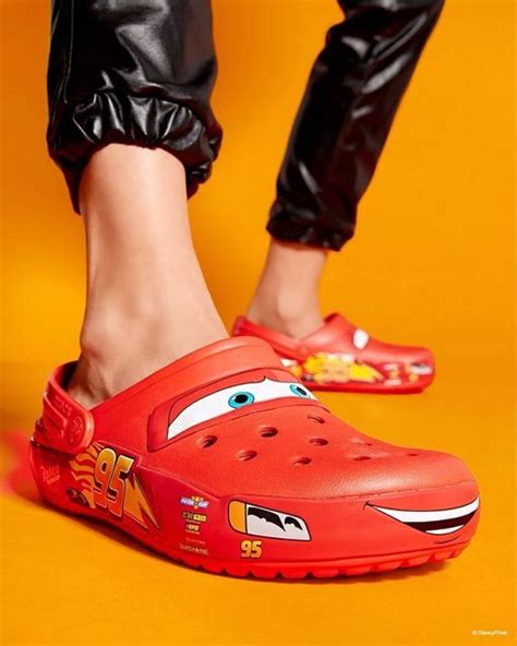 Crocs Shoes On Instagram Ka Chow Now Say It Back Disney And Pixar Cars Lightning Mcqueen Is