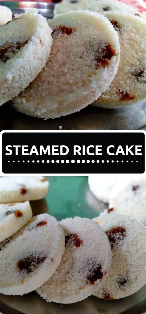 Steamed Sweet Rice Cake Recipe