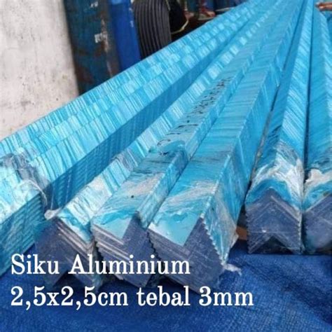 Jual Siku Aluminium X X Tebal Mm X Siku Alumunium