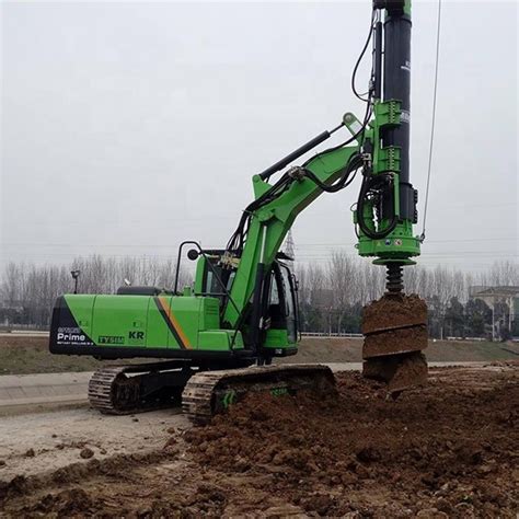 Mini Rotary Drilling Rig Tysim Mini Bore Pile Drilling Machine Kr40