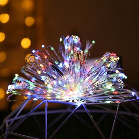 Usb Twinkle Led String Fairy Lights Copper Wire Party Remote M