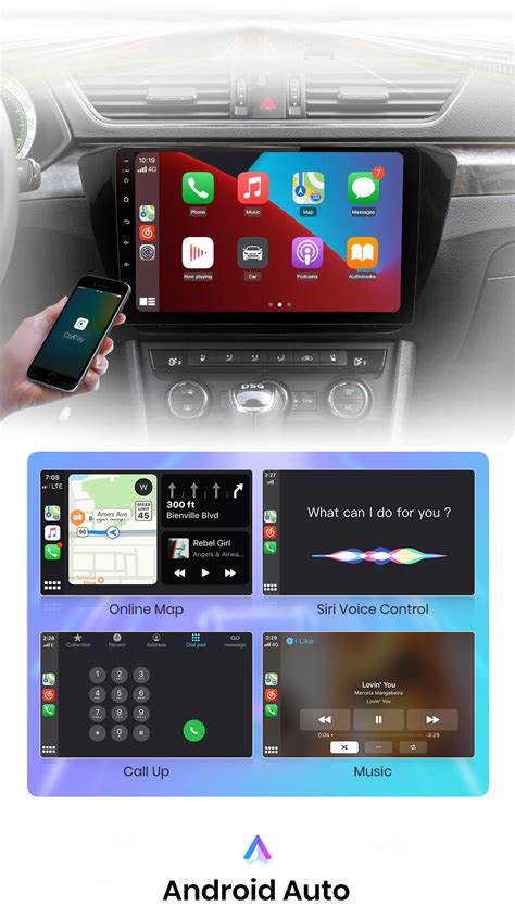 Junsun V Pro Ai Voice Android Auto Radio For Skoda Superb