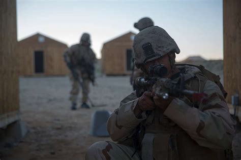 A Marine With 3rd Light Armored Reconnaissance Battalion NARA