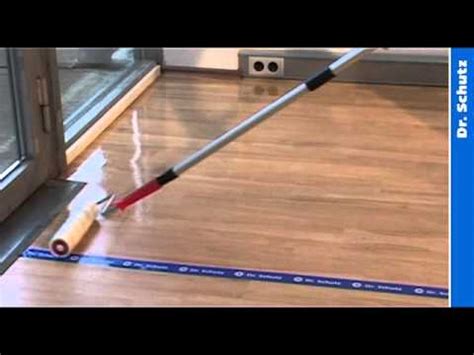 Floor Coating And Sealing Of Resilient Floors With PU Sealer YouTube