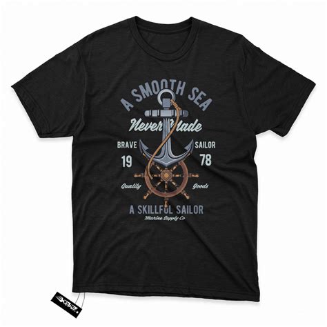 Jual Kaos Anchor Baju Kaos Gambar Jangkar Kapal Pria Wanita Keluarga