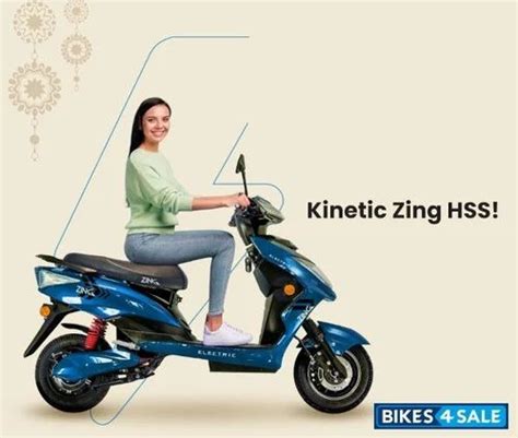 Fiber And Iron Kinetic Green Zing Electric Scooter Lithium Ion At Rs