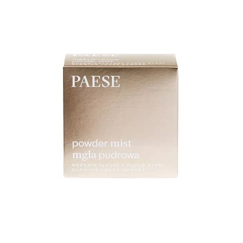 PAESE Mgła Pudrowa Rozświetlający Puder Sypki 01 Light Beige - sklep ...