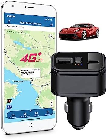 Tkmars G Lte Gps Tracker Ohne Abo Dual Usb Auto Zigarettenanz Nder