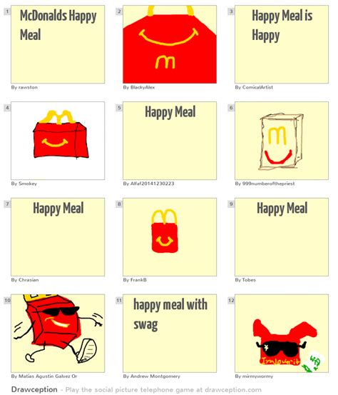 McDonalds Happy Meal - Drawception