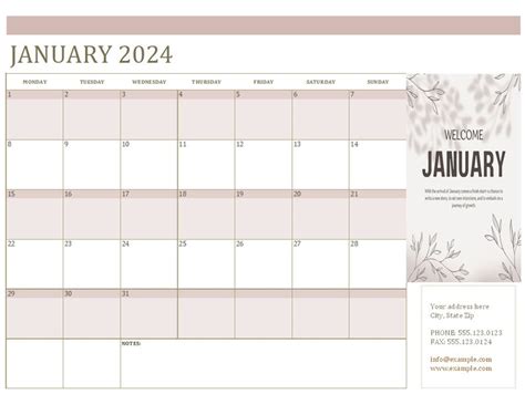 Digital Monthly Calendar 2024 2025 2026. Excel, Task Planner ...