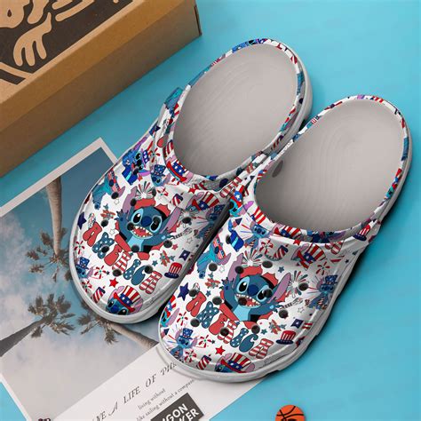 Lilo And Stitch Crocs Crocband Shoes Clogs