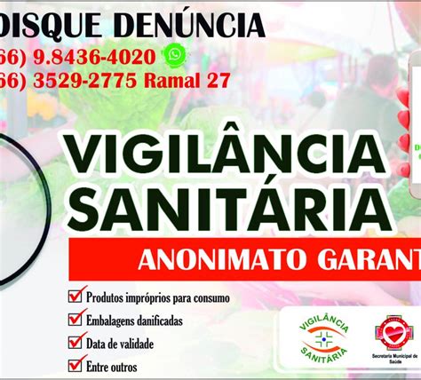 Vigilância Sanitária Implanta Serviço De Denúncia Pelo Aplicativo