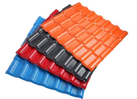 Asa Coated Synthetic Resin Roof Tile With High Weather Resistant