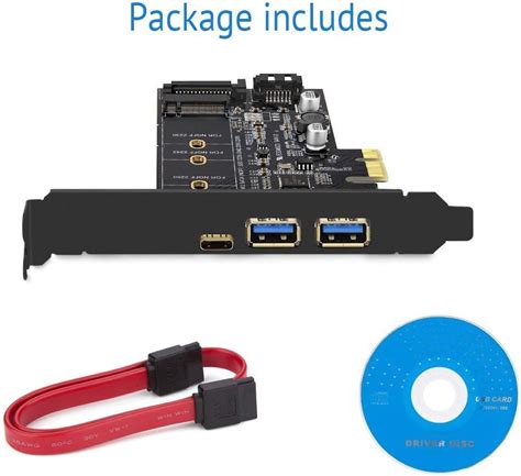 Buy Mzhou Pci E To Usb Pci Express Card Incl Usb C And Usb A