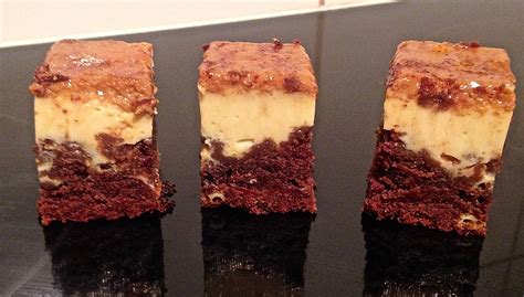 Caramel and Chocolate Flan Brulee Brownie – Sweet Tooth Experiments