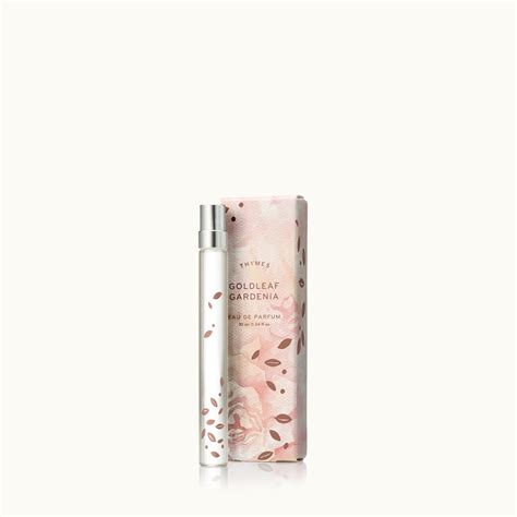 Thymes Goldleaf Gardenia Eau De Parfum Spray Pen Castles And Cottages Ciao Bella Boutique