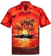 Camicia Hawaiana Uomo Vintage Cotone Taglia S Xl