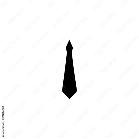 Wedding Tuxedo Bow Tie Suit Vector Illustration Isolated On White