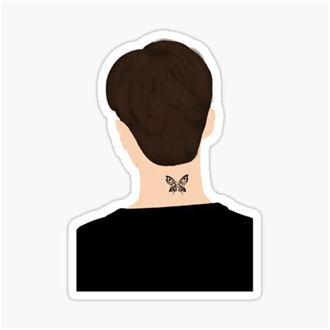 Nevertheless Kdrama Stickers For Sale Butterfly Tattoo Korean