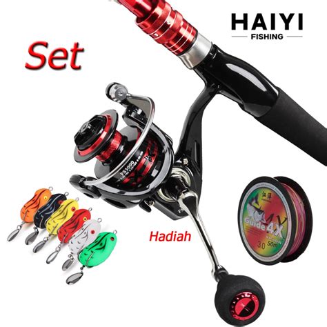 Haiyi Fishing Set Pancing 165m18m21m Kekili Pancing Pancing Air
