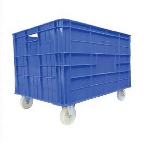 Plastic Rectangular Supreme Packing Crates For Industrial At Best