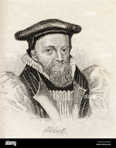 George Abbot Archbishop Canterbury Portrait Black England English