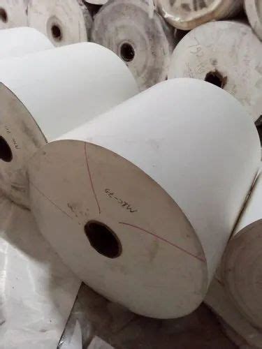 White Pearlized Opaque Bopp Film Packaging Type Roll Thickness