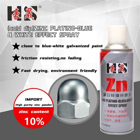 Zinc It Done Plating Blue And White Effect Spray Hot Dip Galvanizing