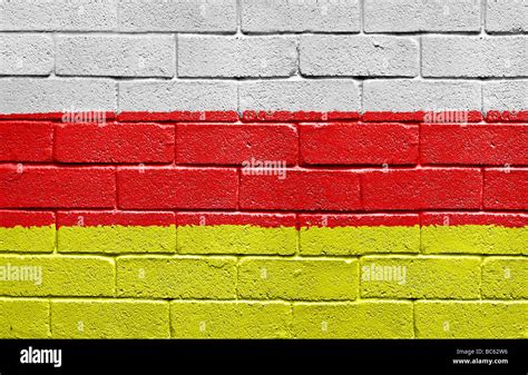 Flag Of South Ossetia Stock Photo Alamy