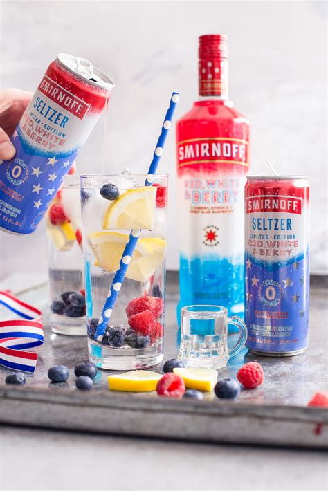 Smirnoff Releases Red White And Berry Seltzer As It Celebrates