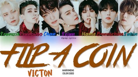 Victon Flip A Coin Lyrics Color Coded Han Rom Eng Youtube