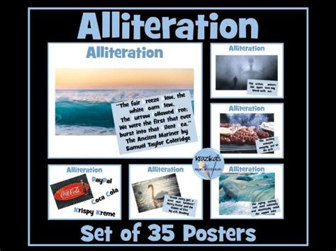 Alliteration Posters | Teaching Resources