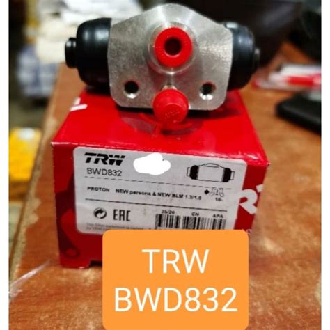 TRW REAR PROTON PERSONA 2016 BRAKE PUMP BWD832 Shopee Malaysia