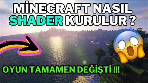 M Necraft Nasil Shader Kurulur Bu M Necraft De L Ab Youtube