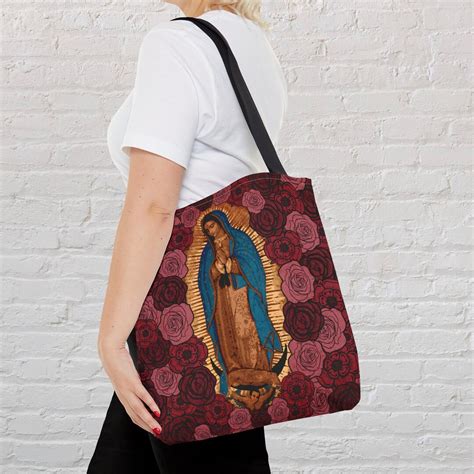 Our Lady Of Guadalupe Tote Bag La Virgen De Guadalupe Latina Tote Bag