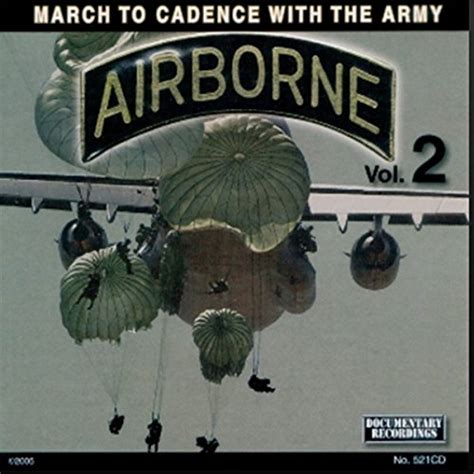 March To Cadence With The Army Airborne Vol 2 The U S Army Airborne Music}