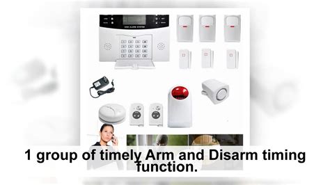 Wireless Lcd Gsm Sms Home Security Home Fire Alarm System Auto Dialer