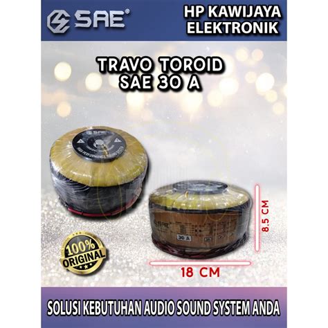 Jual TRAVO TOROID SAE 30A CT 45 55V Trafo Donat Sae 30 Amper CT 45 55